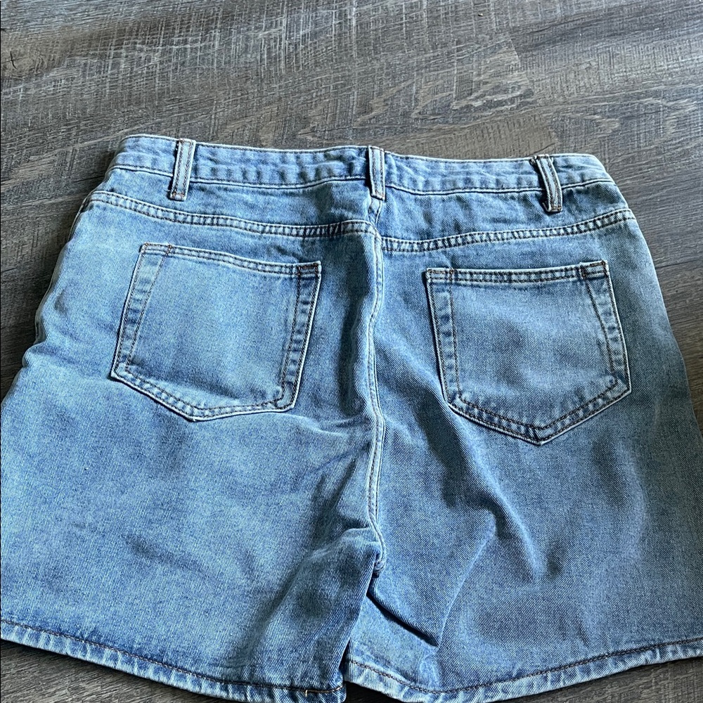 SHEIN Denim Blue Jean Shorts